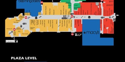 Lenox kvadratnih tržnom centru mapu